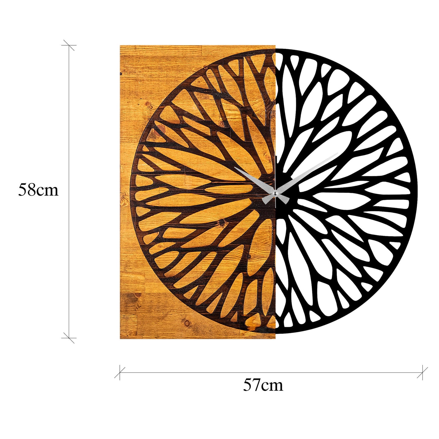 Wooden Clock 27 - Decorative Wooden Wall Clock