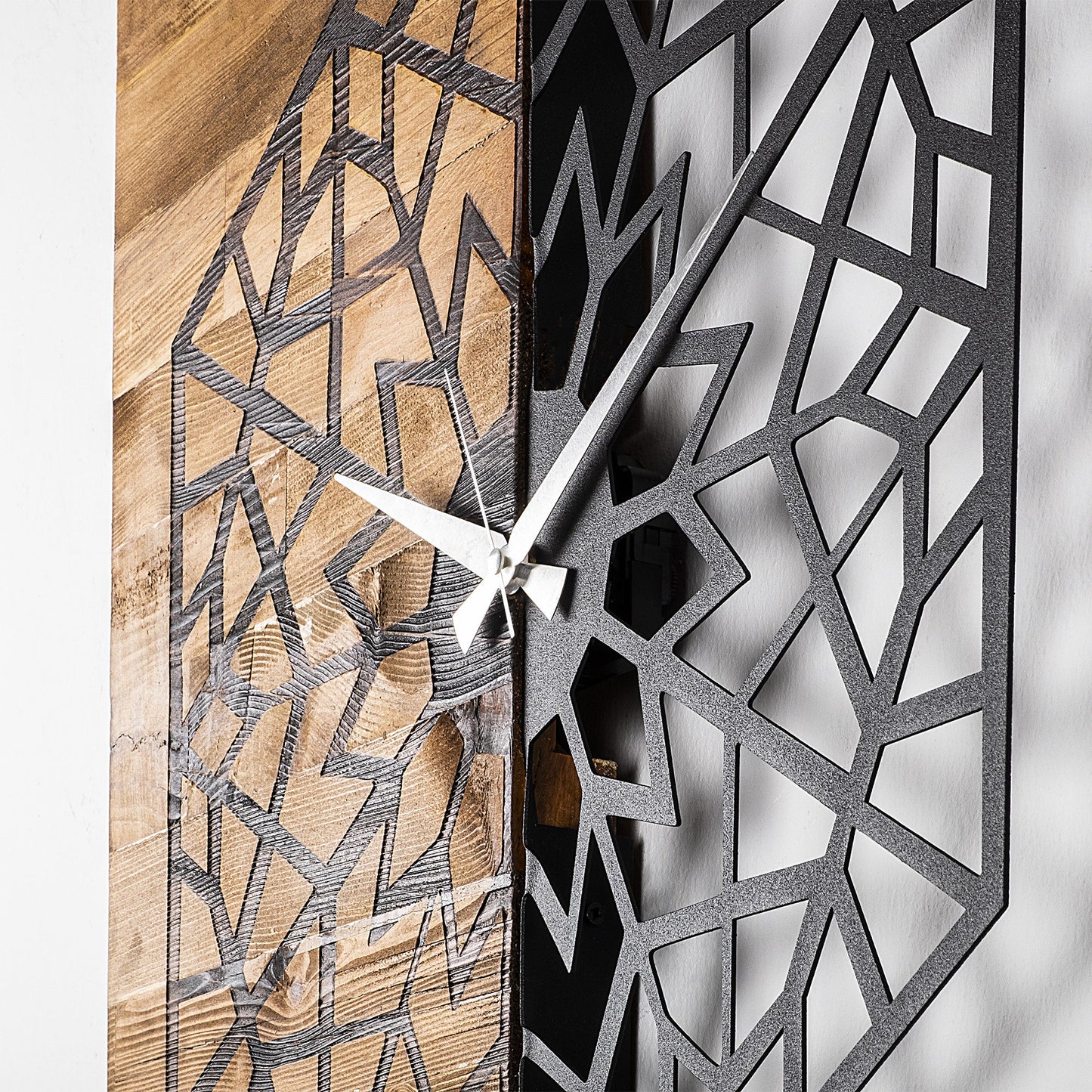 Wooden Clock 18 - Decorative Wooden Wall Clock