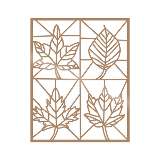 Foliage - Copper - Decorative Metal Wall Accessory