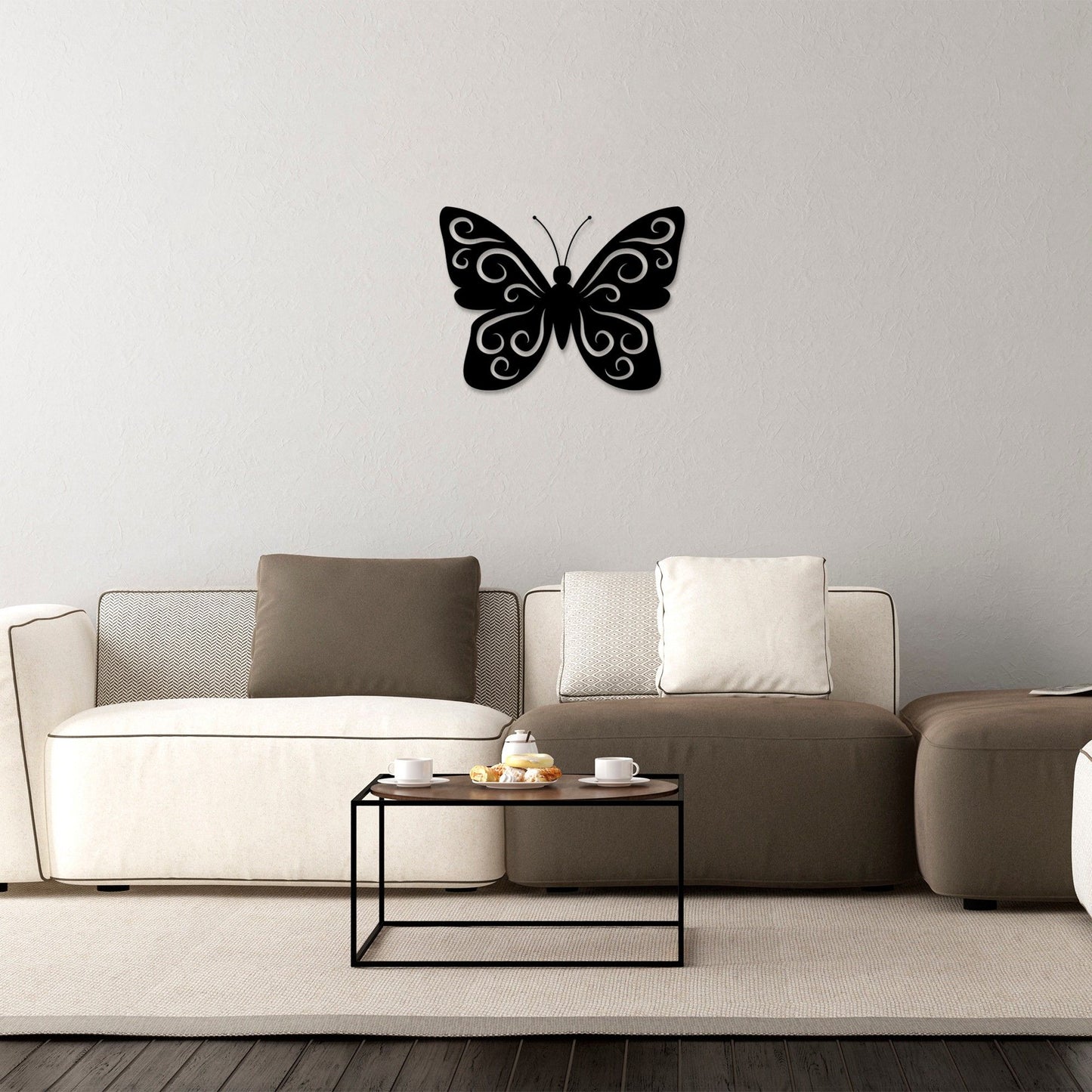Butterfly 2 - Decorative Metal Wall Accessory