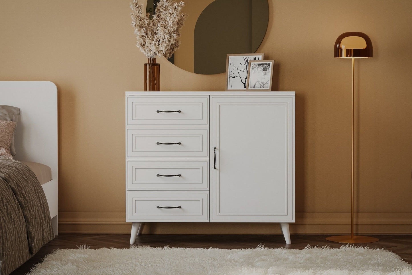 Henna 1702 - White - Dresser