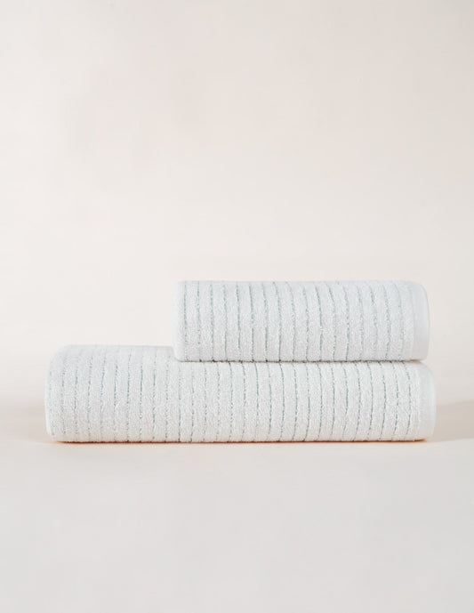 Colourful Striped - Mint - Towel Set (2 Pieces)