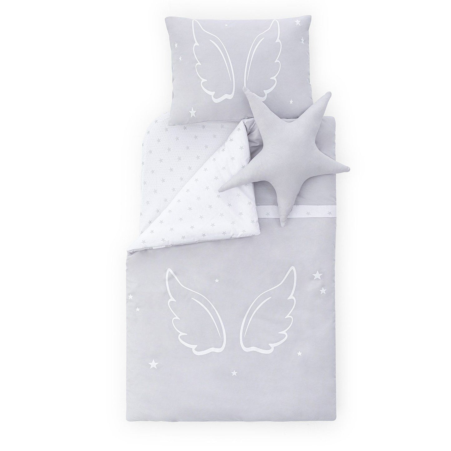 Angel Wings - Grey - Baby Sleep Set
