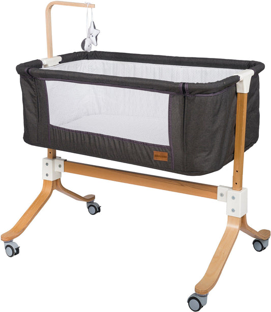 Wooden - Dark Grey - Cradle