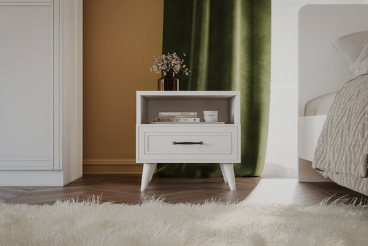 Henna 1701 - White - Nightstand