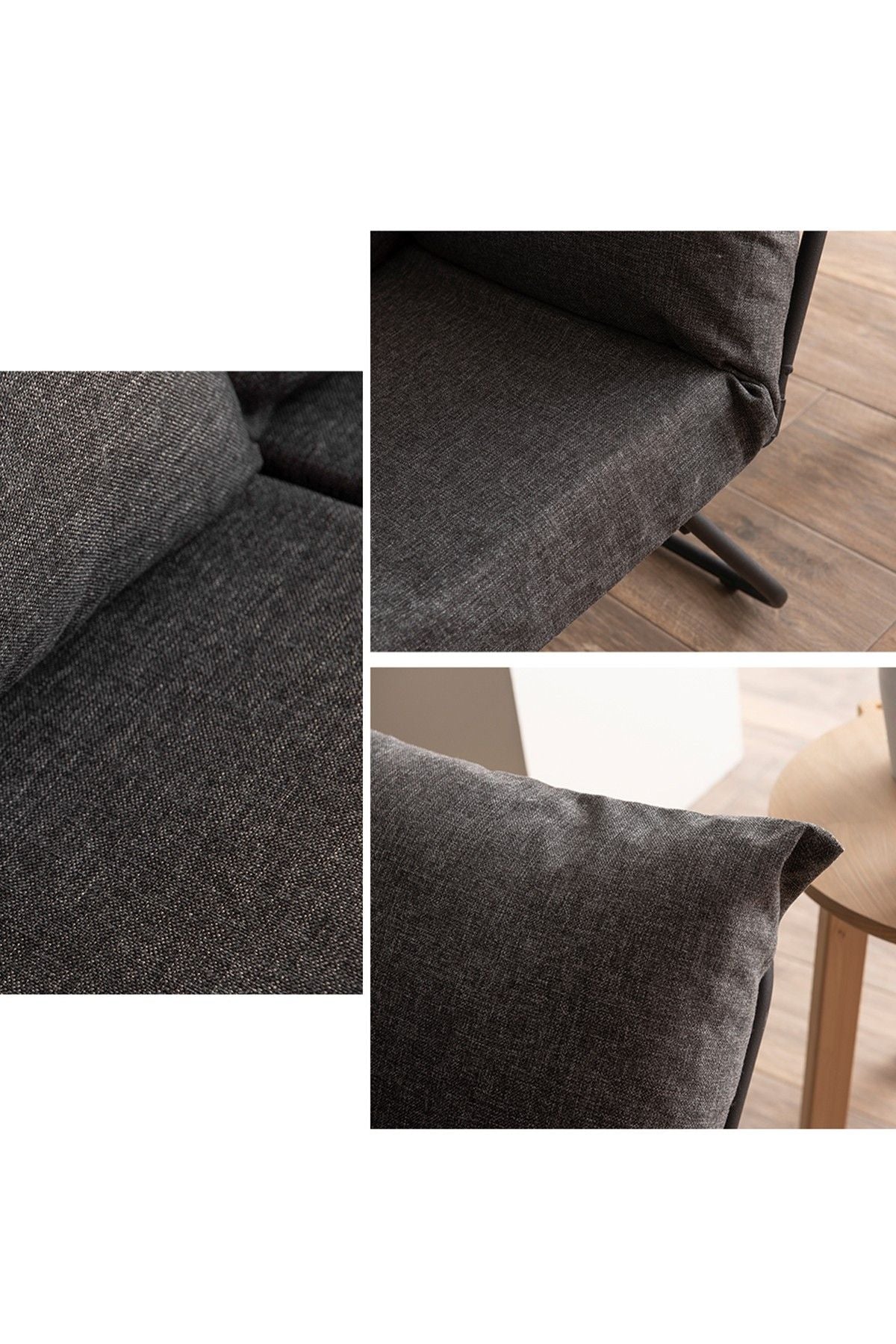Viper 2-Seater - Dark Grey - 2-Seat Sofa-Bed