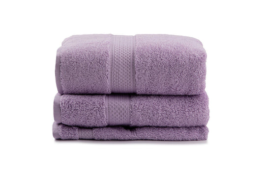 Colorful - Lilac - Towel Set (3 Pieces)