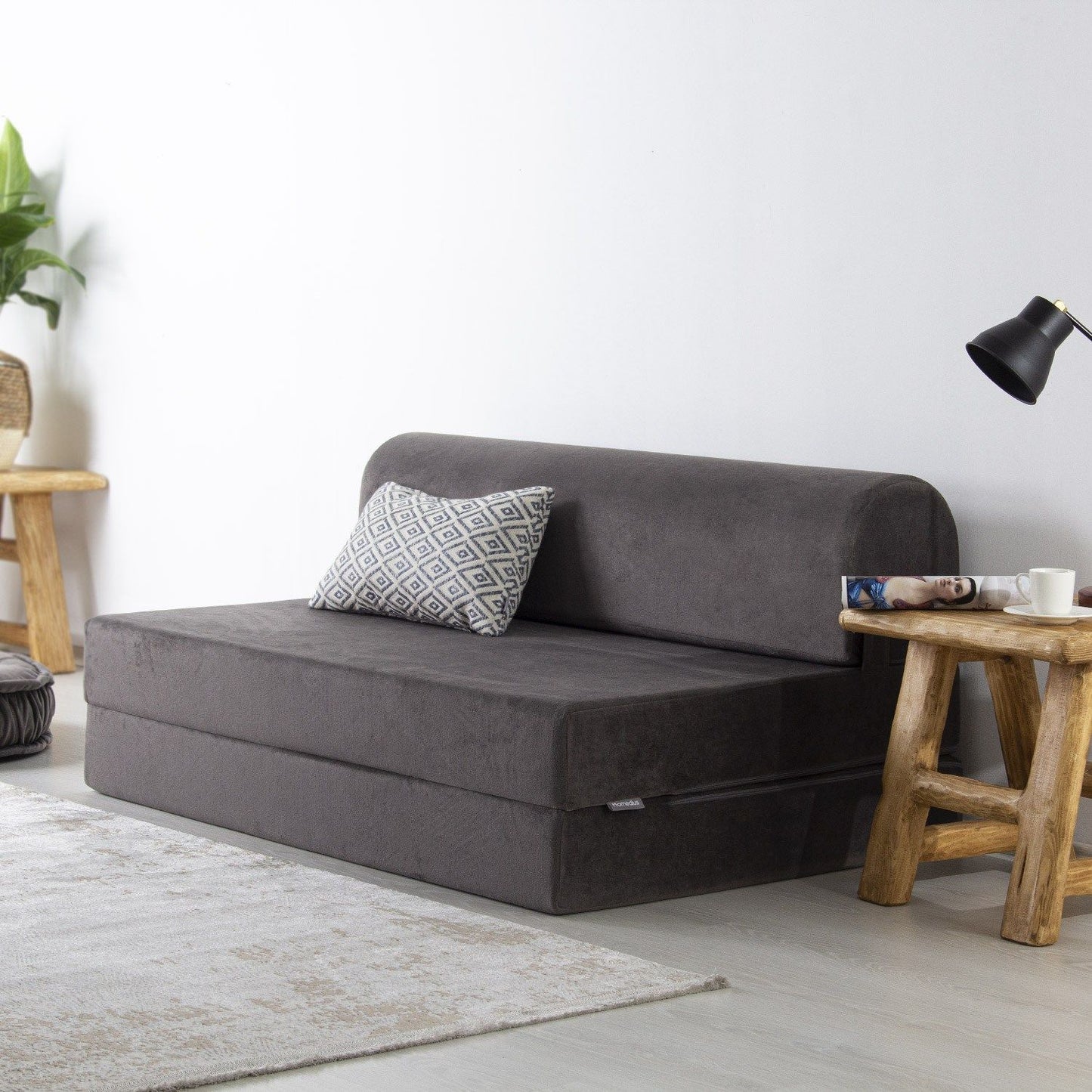 Magic - Anthracite - 2-Seat Sofa-Bed