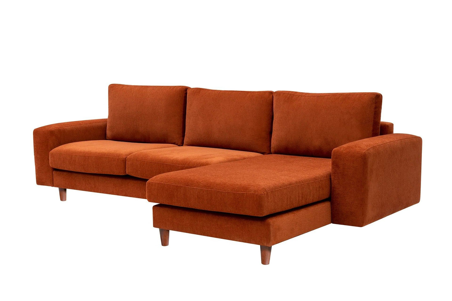 Berlin Right - Tile Red - Corner Sofa