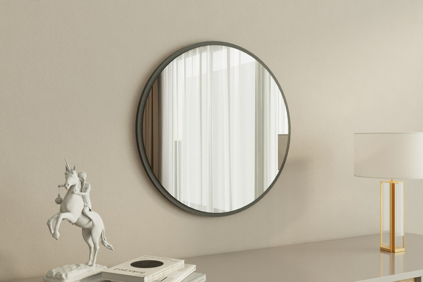 Ozze - White, Anthracite - Mirror