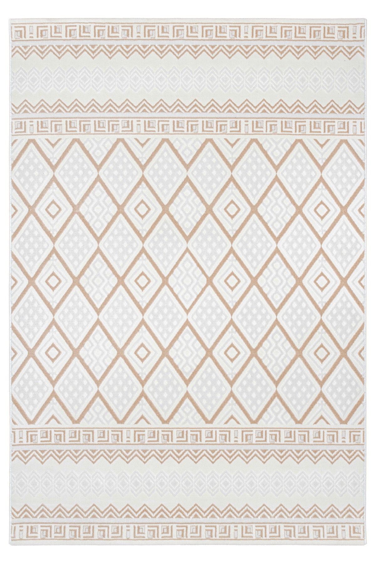 Moda 1520 - Cream, Beige - Carpet (80 x 150)