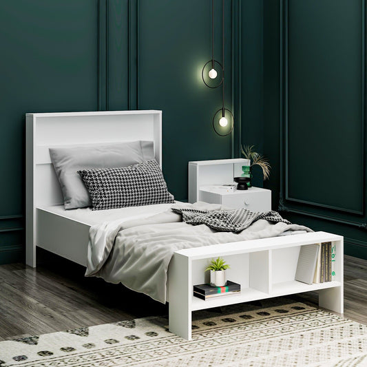 Life - White - Single Bedstead