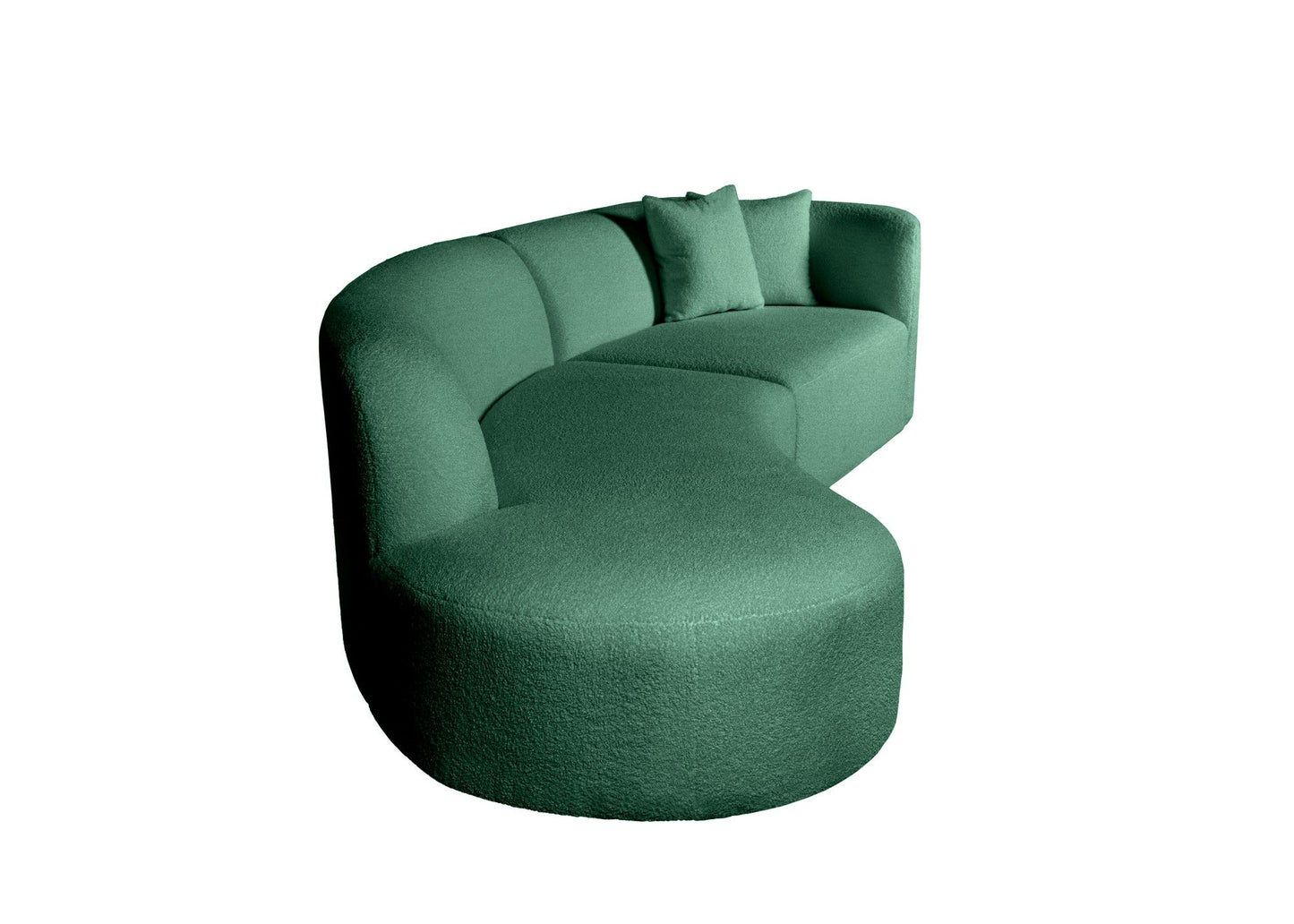 Banana L v3 - Green - Corner Sofa
