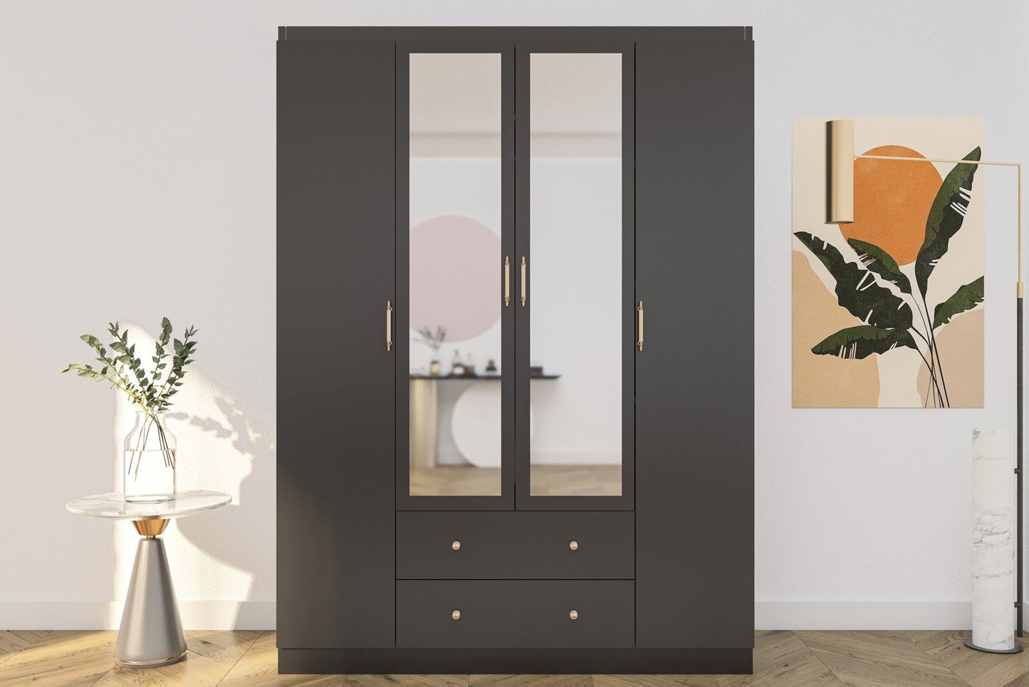 Lavinia 1154 - Anthracite - Wardrobe