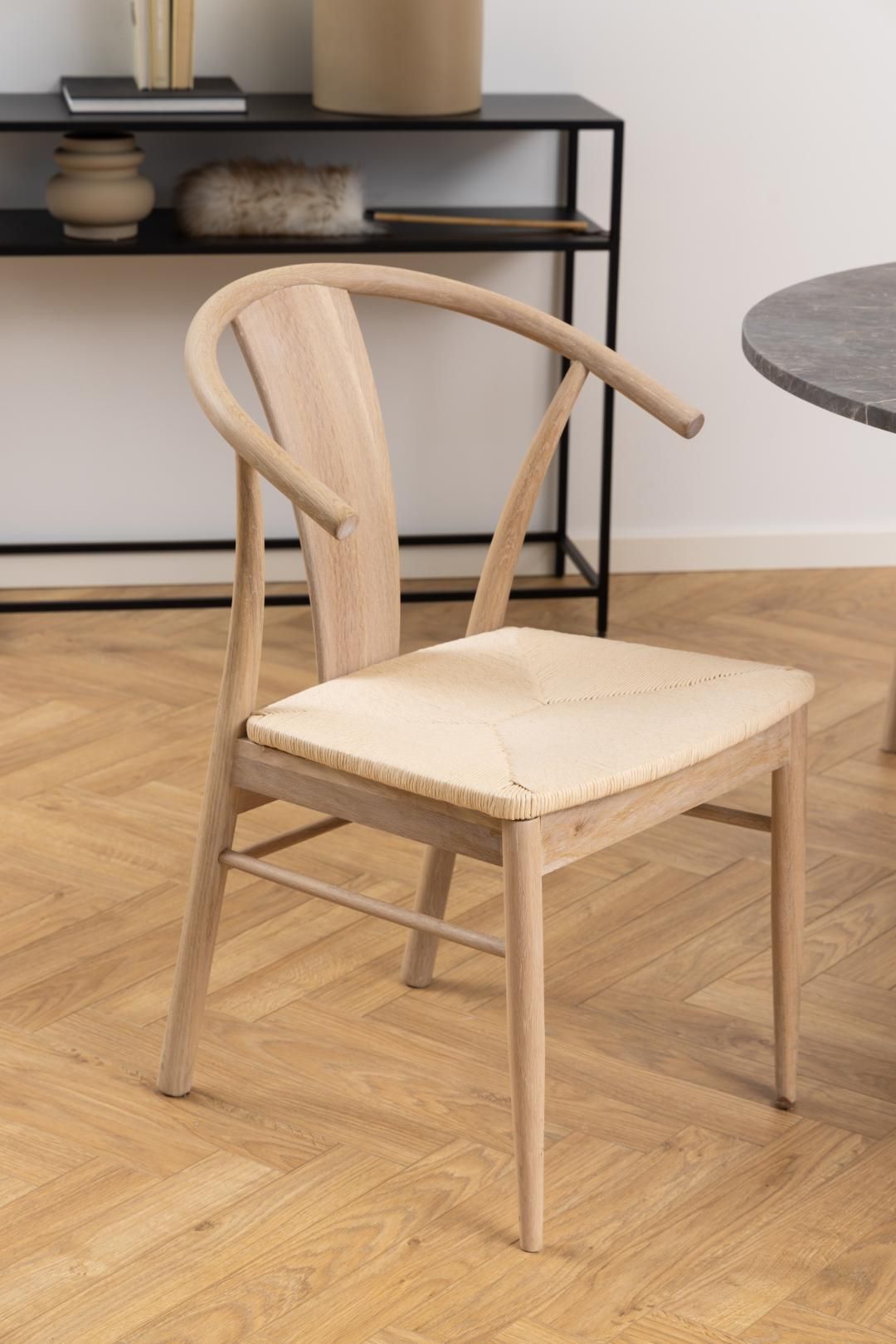 Janik spisebordsstol med armlæn / Outlet