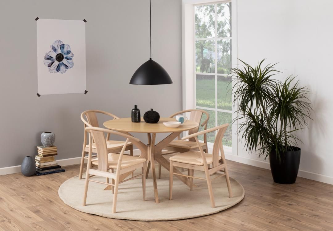 Janik spisebordsstol med armlæn / Outlet