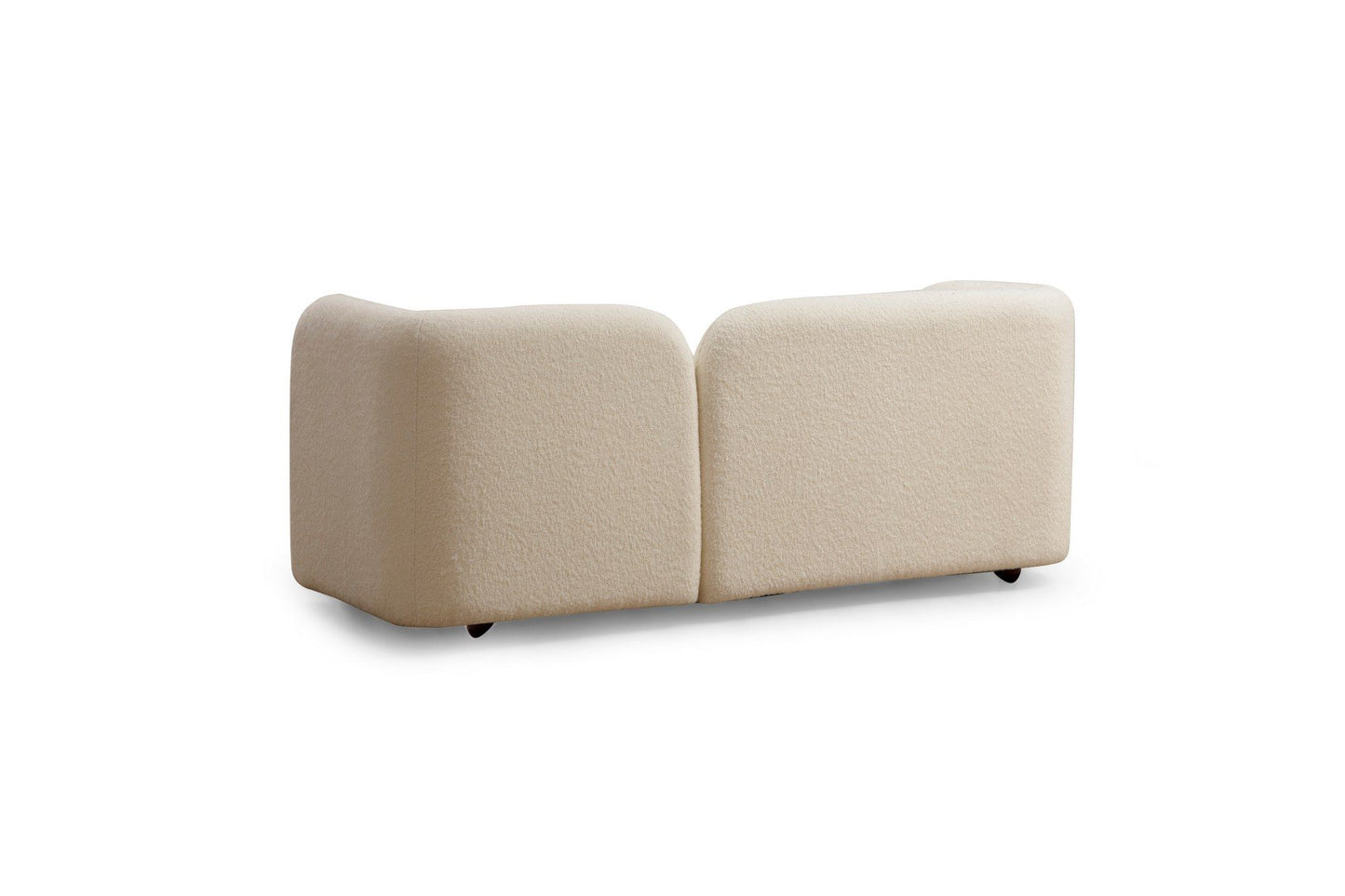 Victoria Bouclette - Cream - 2-Seat Sofa