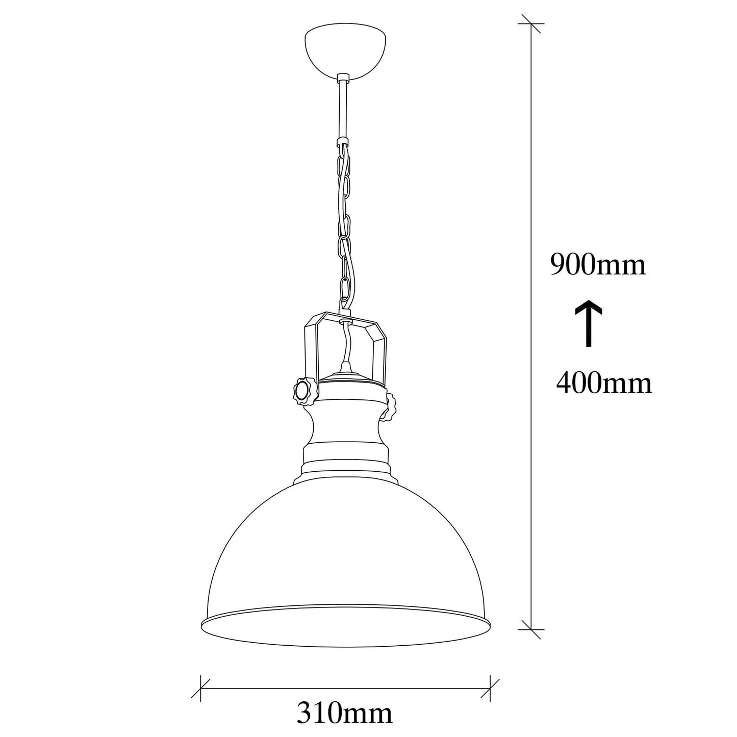 Saglam - 3710 - 1 - Loftlampe