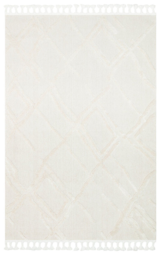 Trz 03 - Hvid - Halltæppe (80 x 150)