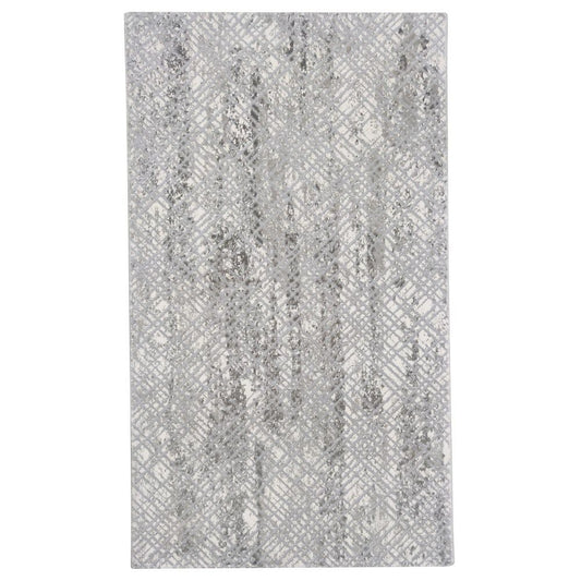Hera 4491A - Grå - Tæppe (100 x 150)