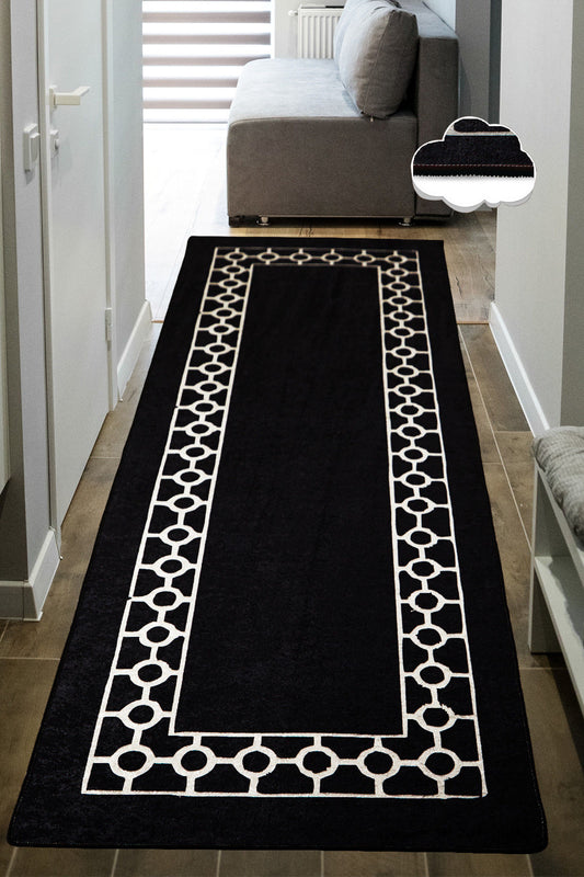 Bague Black Black 80X200  - Hall Carpet (80 x 200)