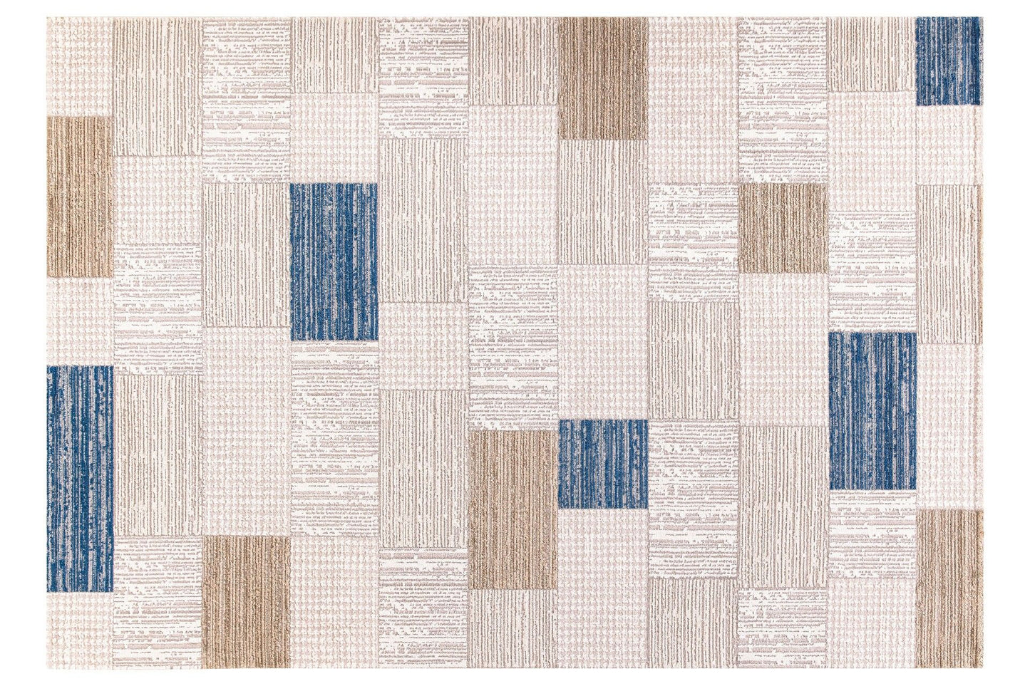 45622 Milas - Navy Blue - Carpet (120 x 180)