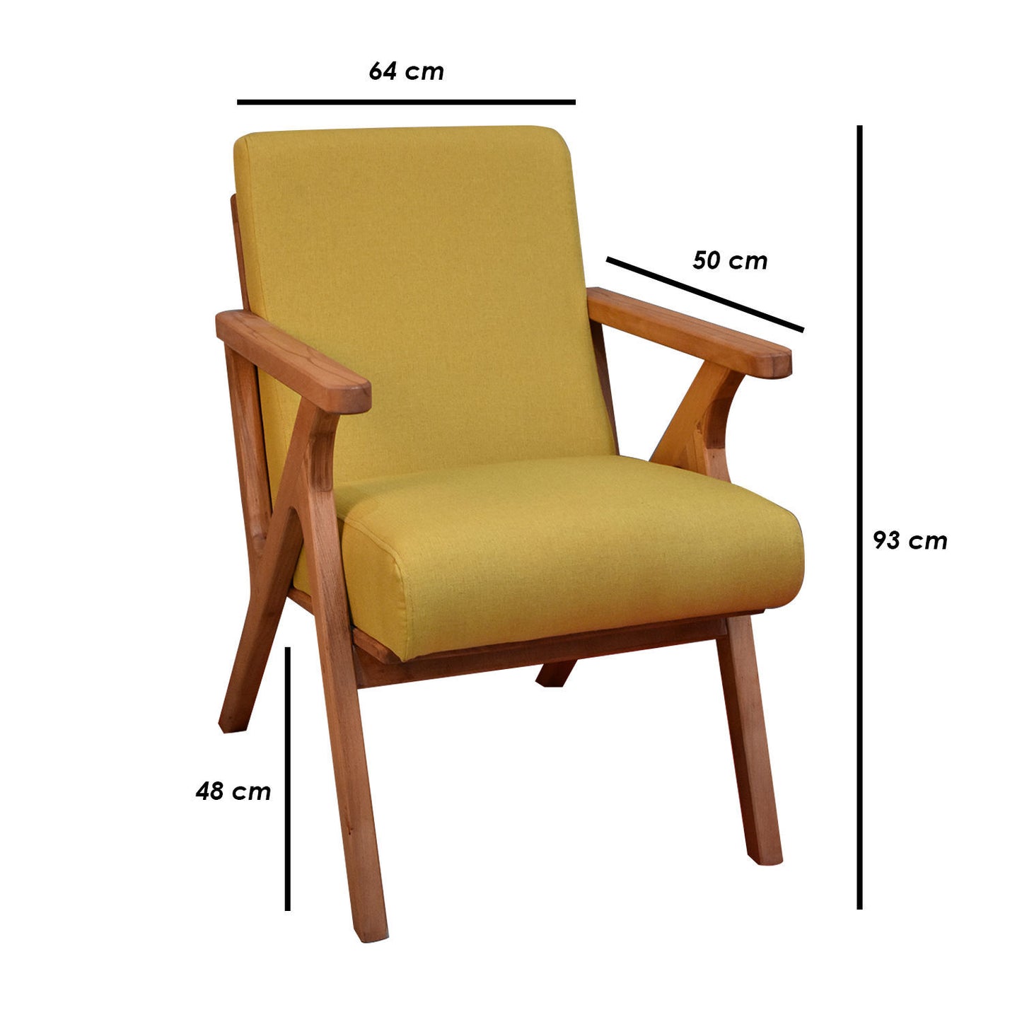 Melody - Yellow - Chair