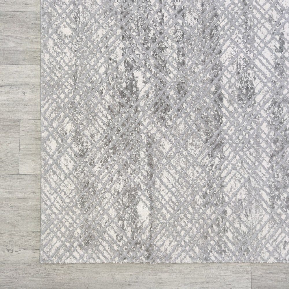 Hera 4491A - Grey - Carpet (150 x 150)