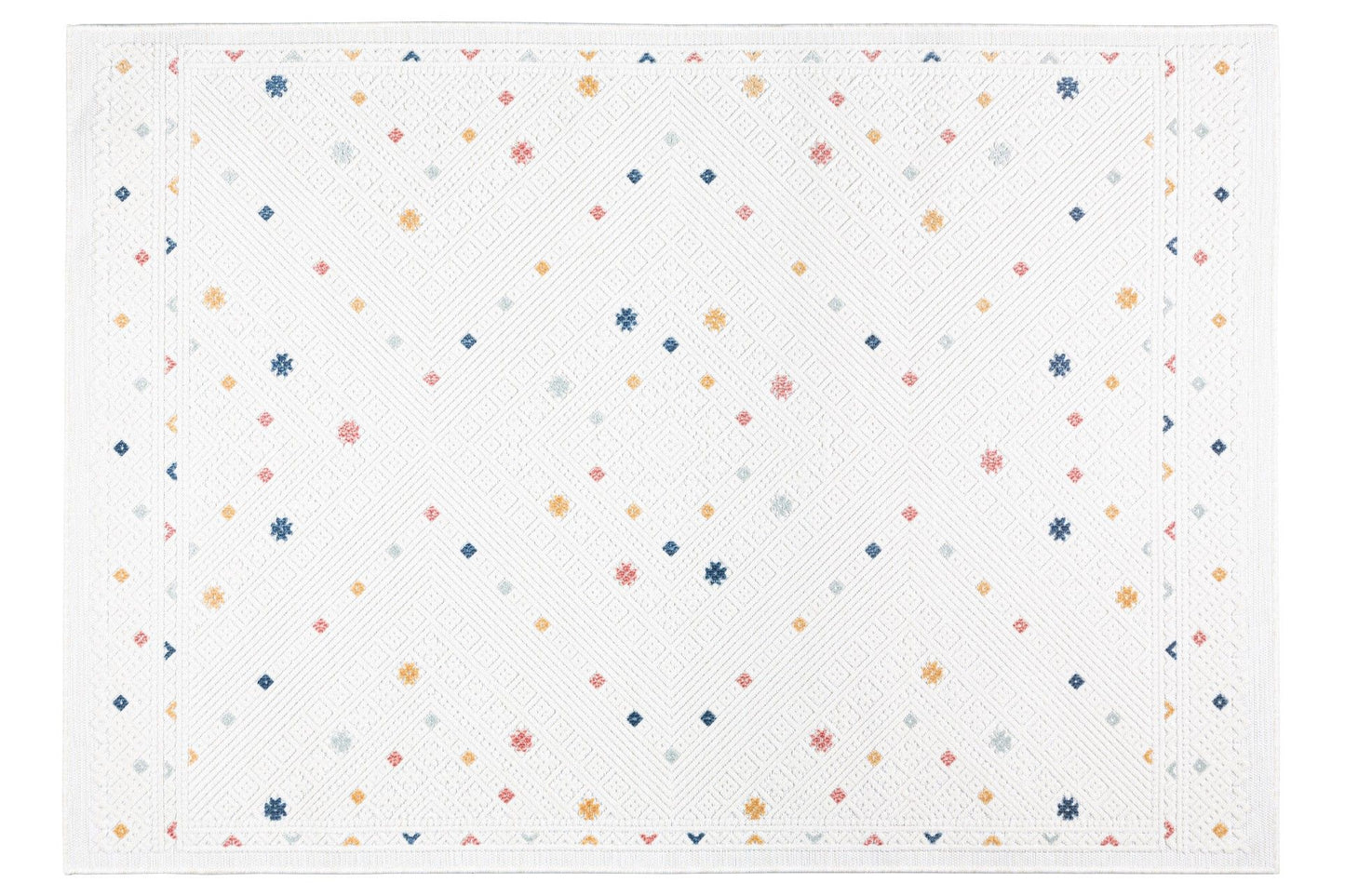 65548A Sand - Cream - Carpet (117 x 180)