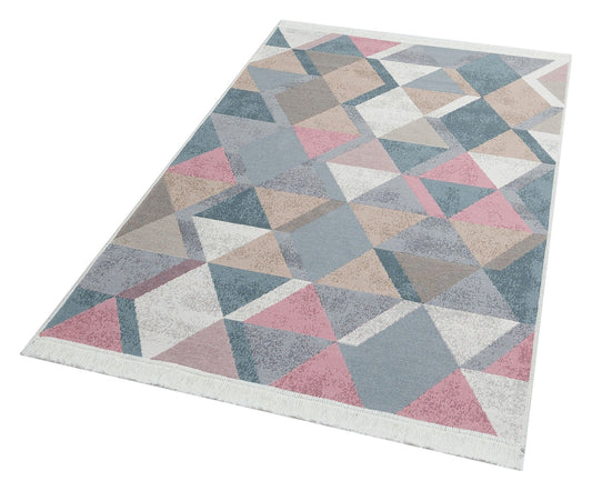 Ar 10 - blå, lyserød - tæppe (160 x 230)