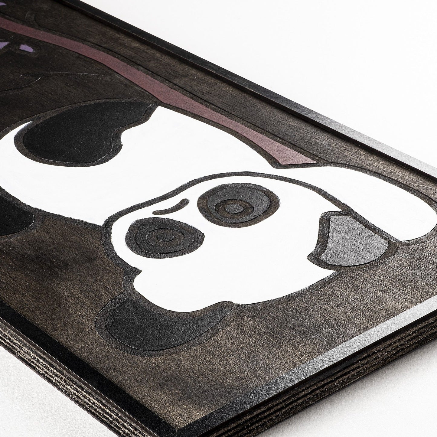 Panda Family - Dekorativt tilbehør til vægge