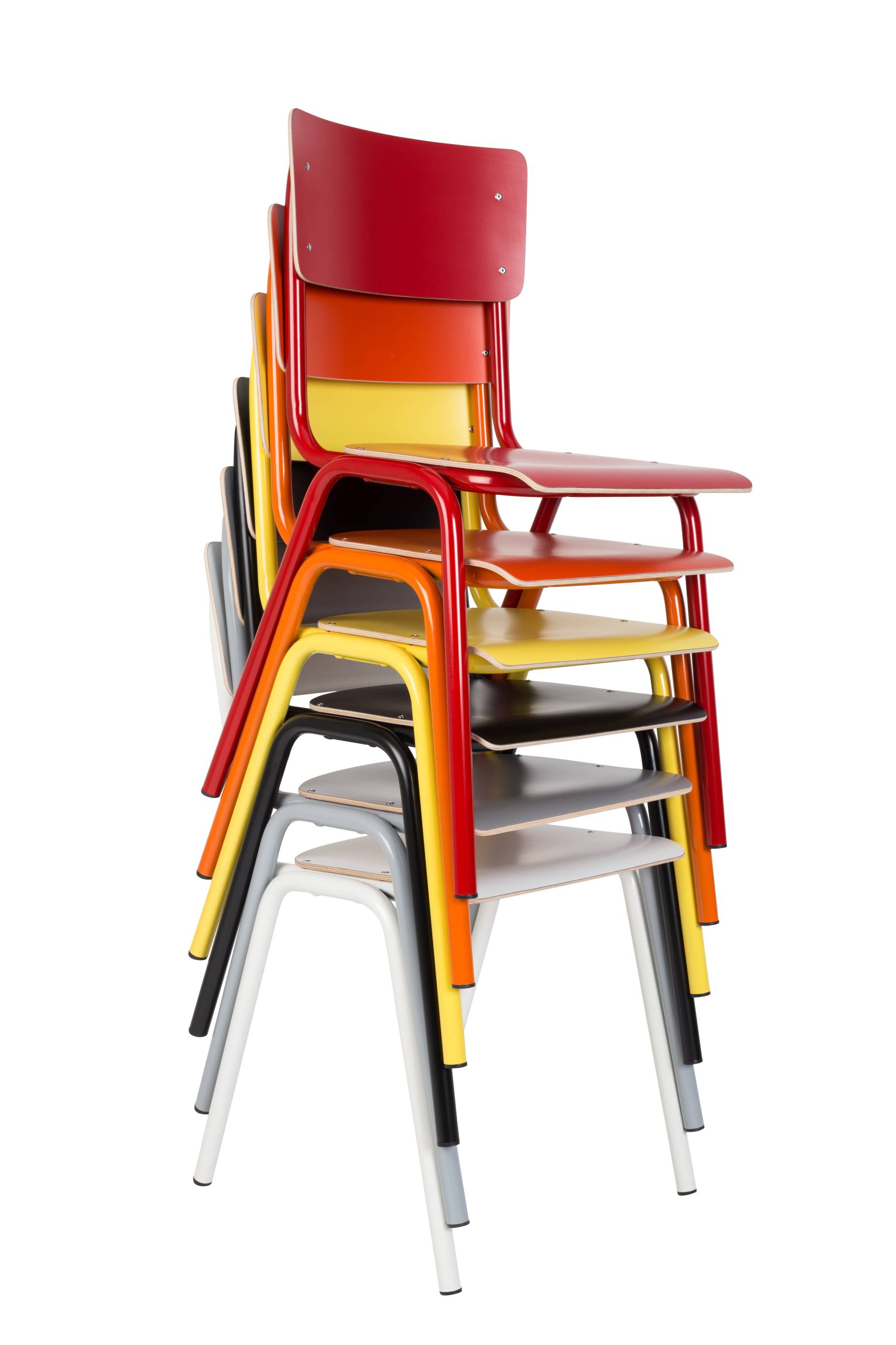 Zuiver | CHAIR BACK TO SCHOOL HPL WHITE Default Title