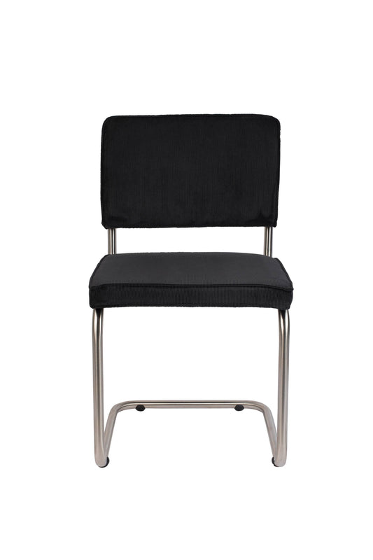 Zuiver | CHAIR RIDGE BRUSHED RIB BLACK 7A Default Title