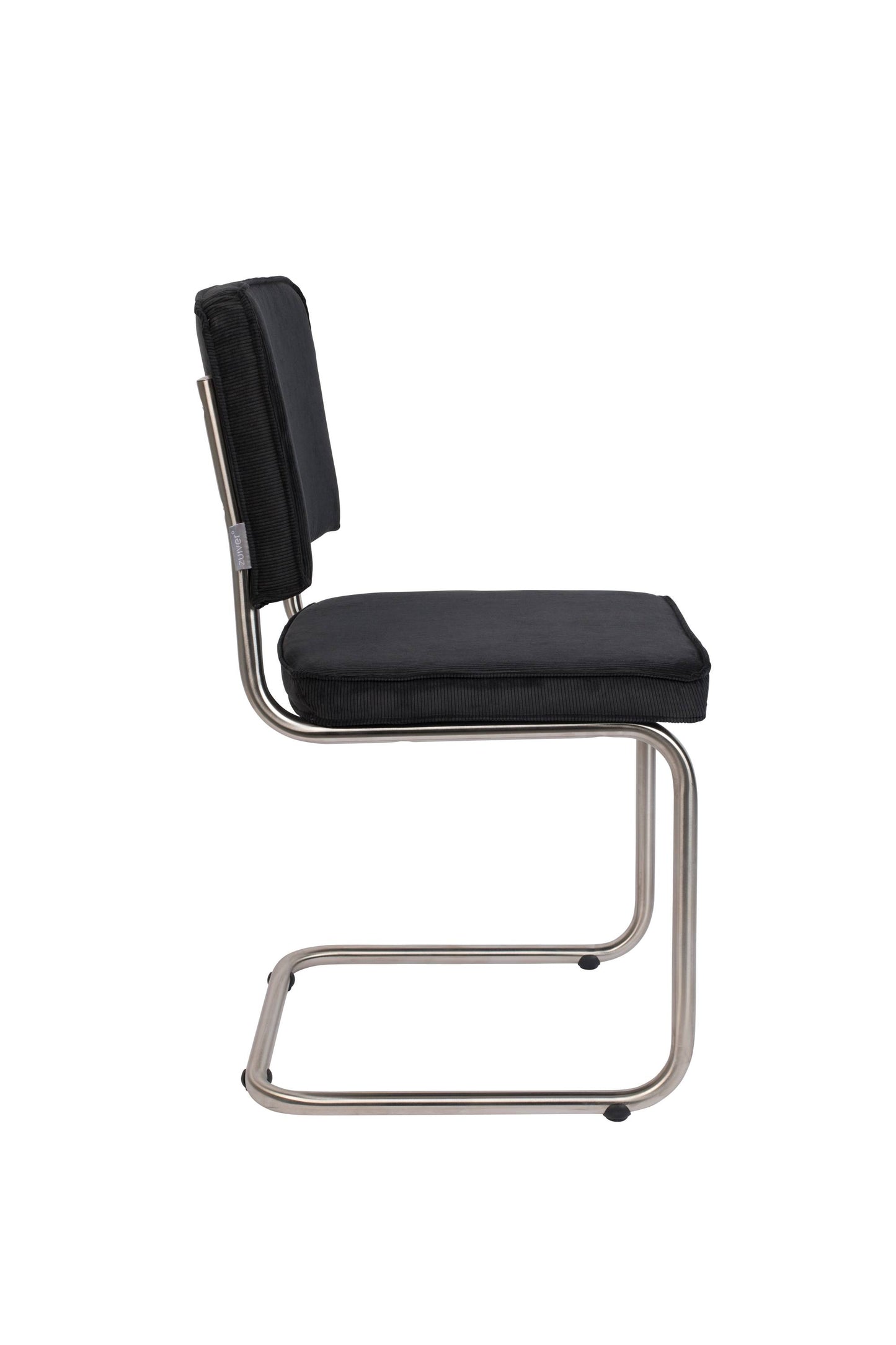 Zuiver | CHAIR RIDGE BRUSHED RIB BLACK 7A Default Title