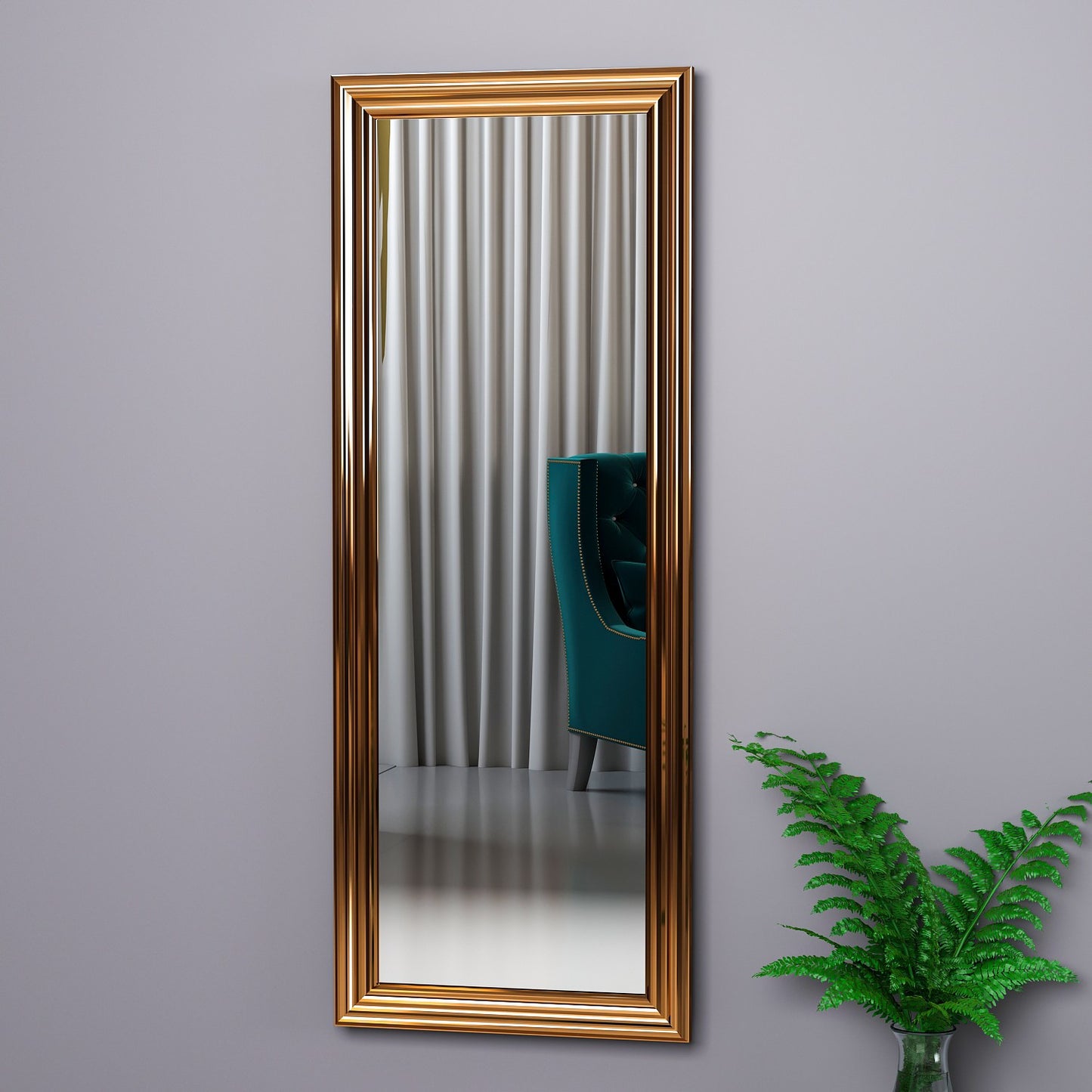 Smooth - Bronze- Spejl
