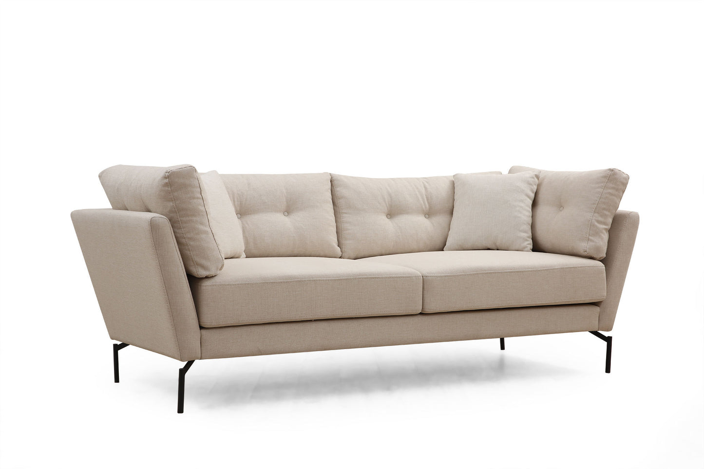 Mapa - Creme - 3-sæders sofa