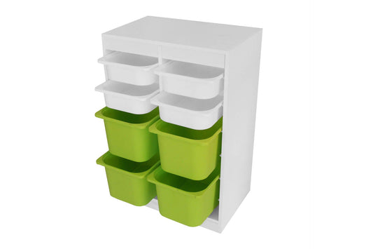 Hvid Organizer - Lodret - Multi Purpose Cabinet