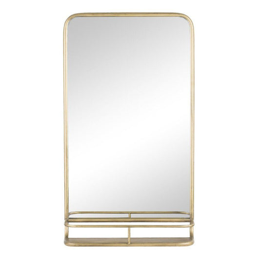 Hildia spejl 45x80 cm. lys guld