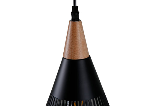 Gruid - Loftlampe, D180*H250 Sort
