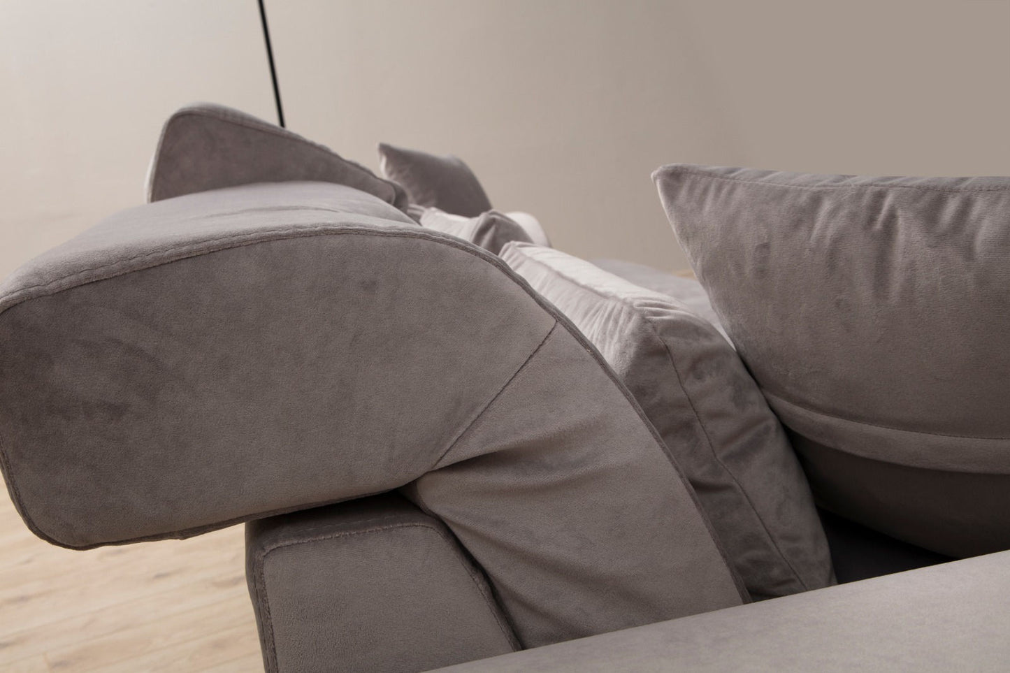 Frido - Lysegrå - 2-sæders sofa