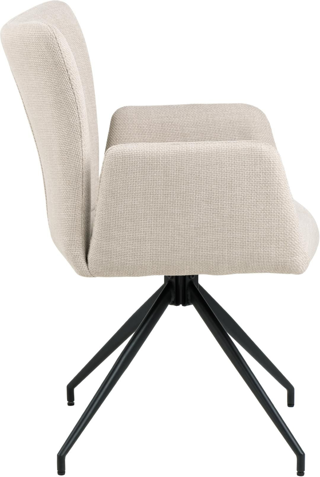 Laura dining chair with armrest