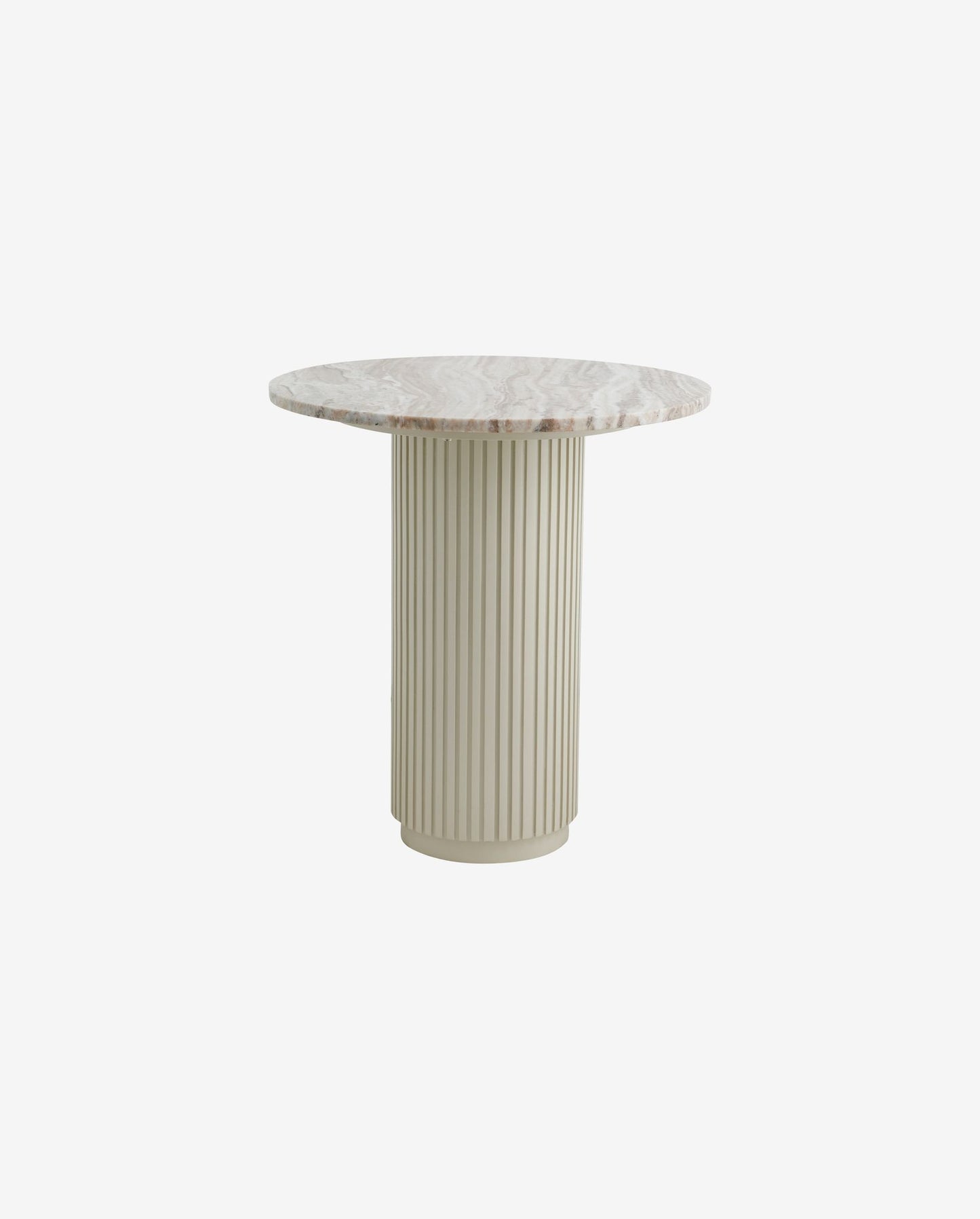 ERIE cafe table - ivory marble top