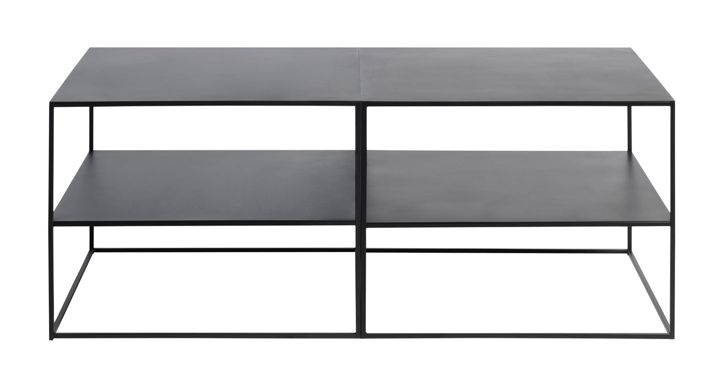 Einzigartige Möbel | Kiesel-Couchtisch - 65X65