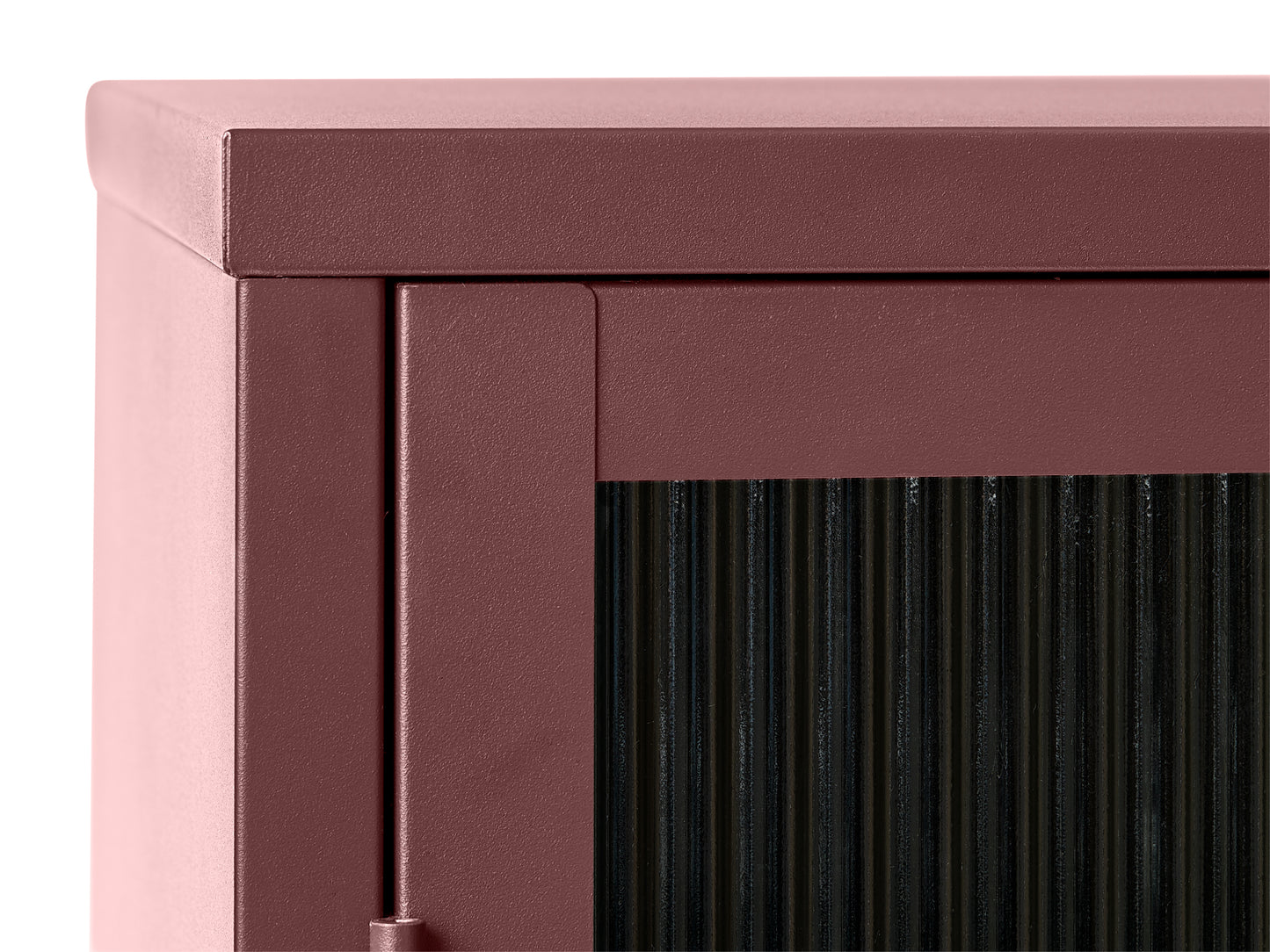 Einzigartige Möbel | Bronco Vitrine - Rot