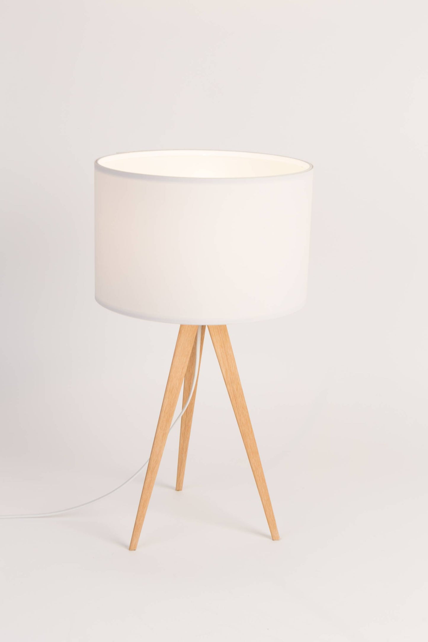 Zuiver | TABLE LAMP TRIPOD WOOD WHITE Default Title