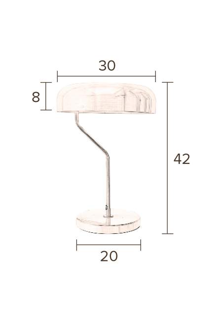 Dutchbone | DESK LAMP ECLIPSE BRASS Default Title