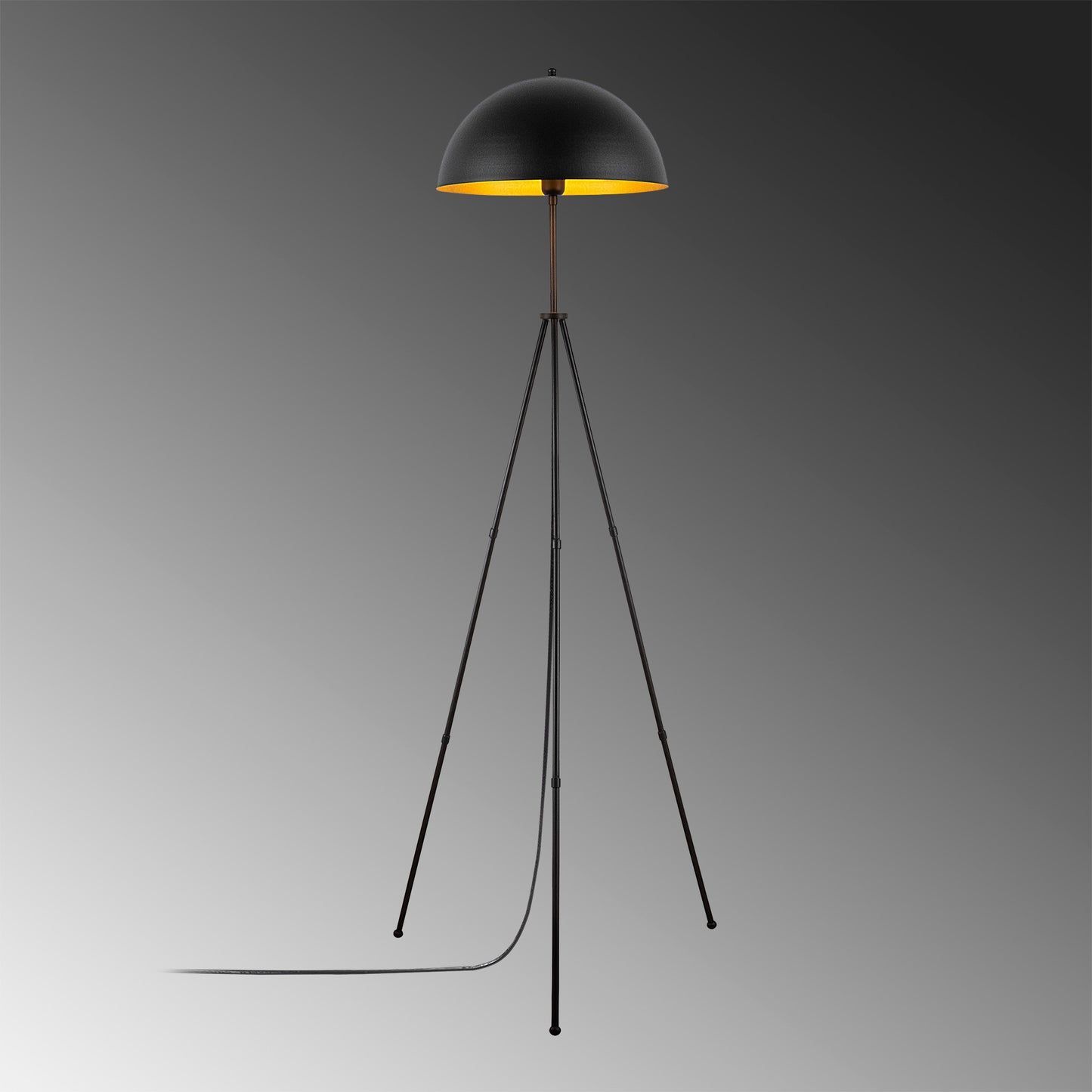 Loto Leben | Stehlampe Can - 113 - Schwarz
