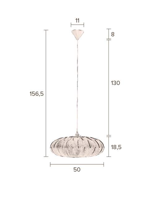 Dutchbone | PENDANT LAMP BOND OVAL Default Title