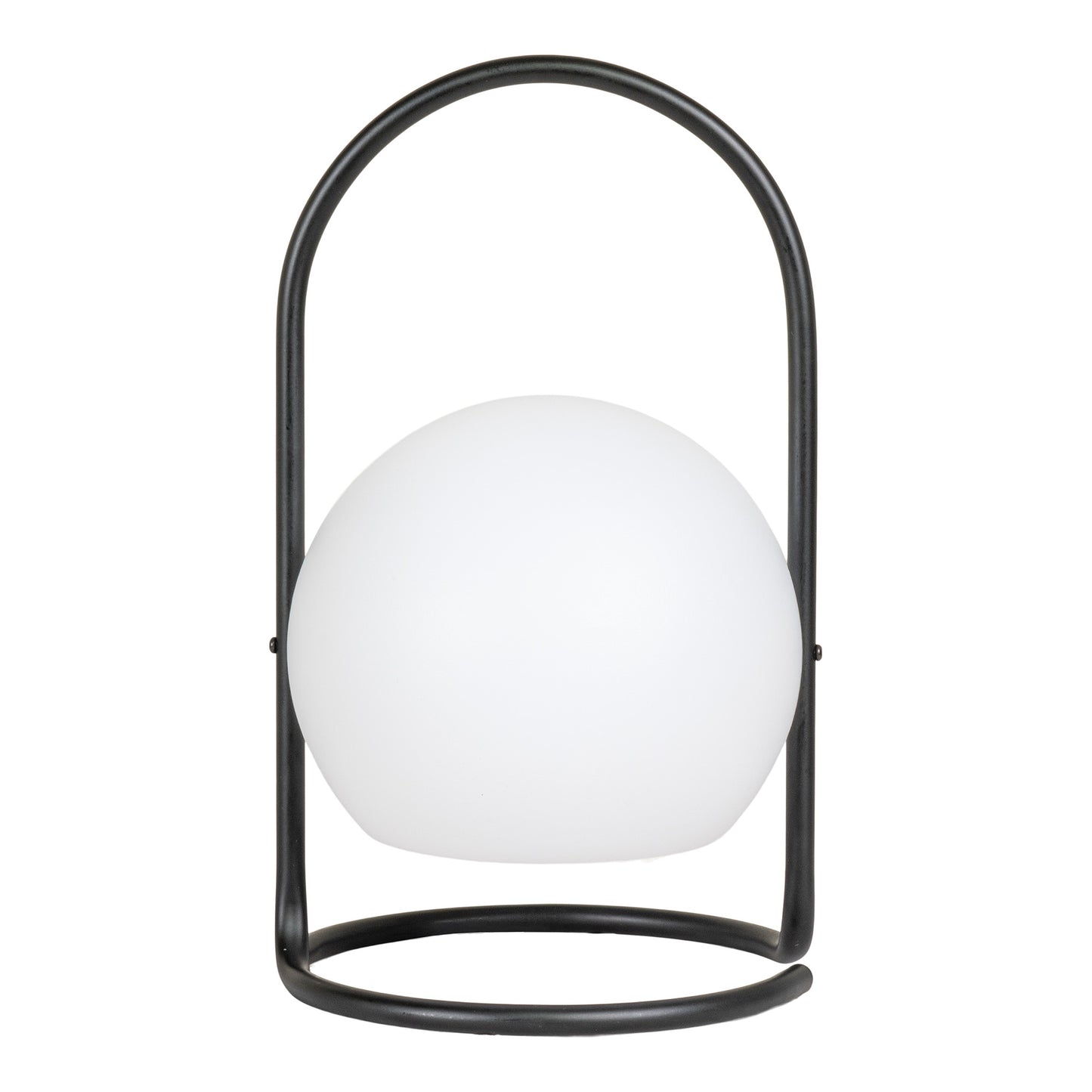 Cliff LED Bordlampe - Bordlampe, hvid/sort, genopladelig