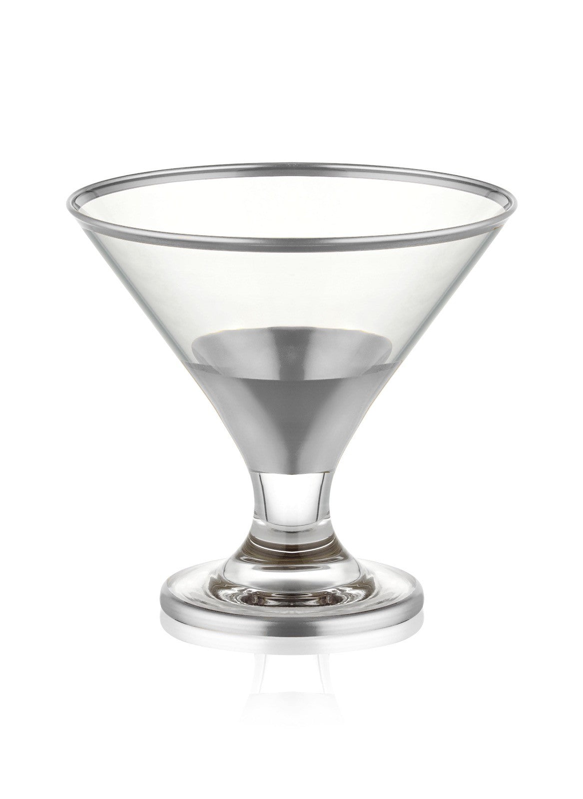 Dessertglas (6 stk) - Sølv